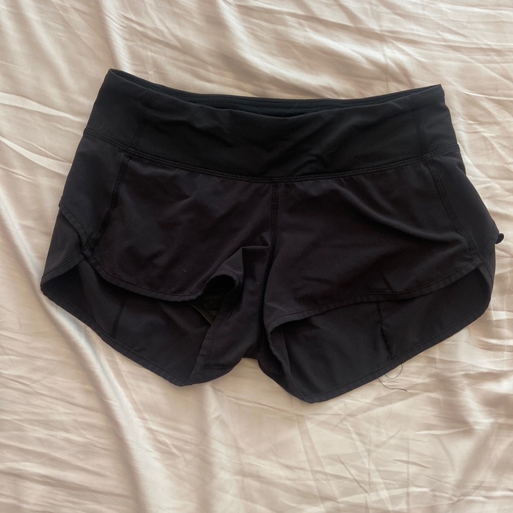 Black Lululemon shorts